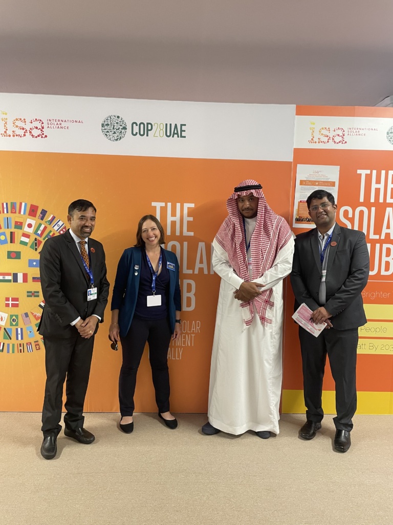 Leaders from the Solar Hub at COP28