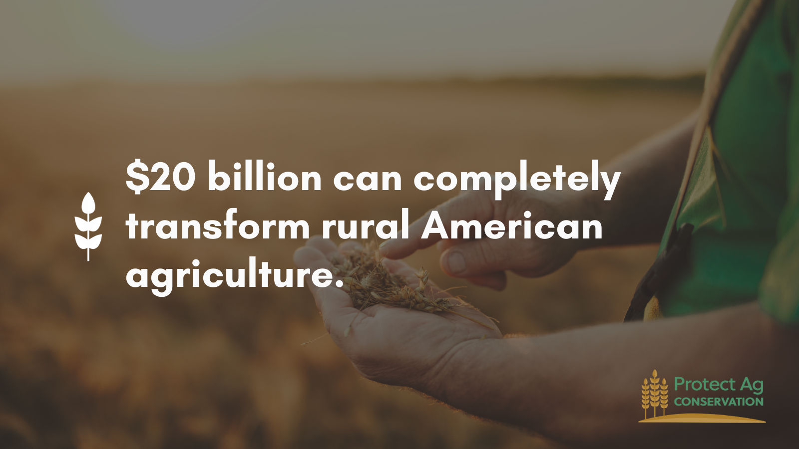 Protect funding for farm conservation programs